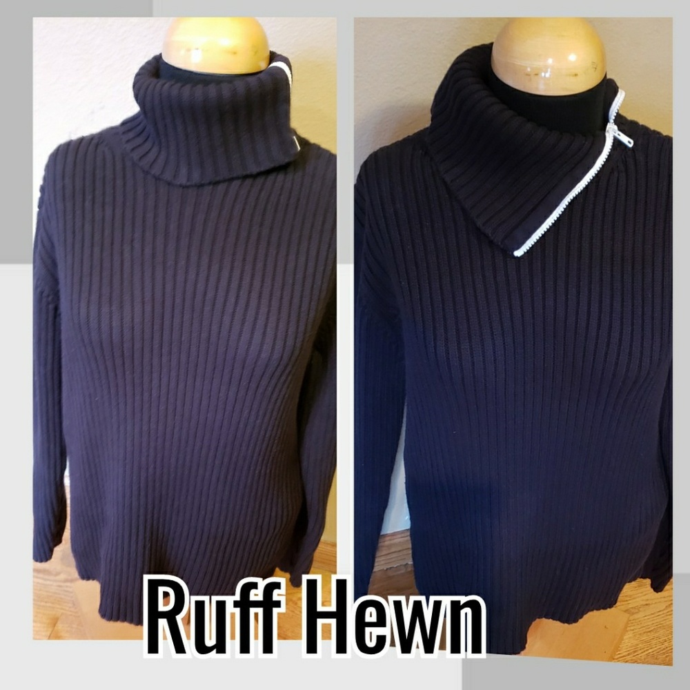 Like new versatile Ruff Hewn Chunky knit sweater
